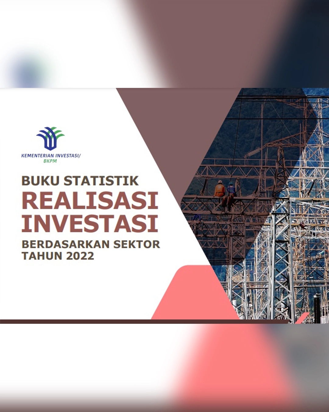 Buku Statistik Realisasi Investasi 
Berdasarkan Sektor Tahun 2022